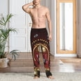 thumbnail image 6 of Lsque Casino King And Playing Cards Print Men's Pajama Pants, Lounge Pant - Comfortable Home Wear,Elastic Waistband, Stylish Design-Large, 6 of 9