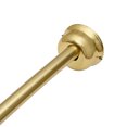 thumbnail image 7 of Utopia Alley Rustproof Wall Mounted Aluminum Single Curved Shower Curtain Rod, AdjustableShower Rod from 45" to 72", Expandable, Wall Mounted, Includes shower liner and shower hooks (Gold), 7 of 7