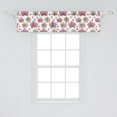 thumbnail image 2 of Floral Window Valance, Pastel Style Graphic Image Illustration of Detailed Orchid Flowers and Buds, Curtain Valance for Kitchen Bedroom Decor with Rod Pocket, 54" X 12", Multicolor, by Ambesonne, 2 of 2