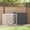Anthracite, variant on vidaXL Rabbit Cage Gray 78.7"x35.8"x39.4" Galvanized Steel