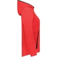 thumbnail image 4 of Augusta Sportswear B30134707 Eco Revive Women Polar Fleece Hooded Full-Zip Jacket, Scarlet - 2XL, 4 of 7