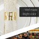thumbnail image 3 of Set of 8 Napkin Rings Dinning Table Setting for Casual or Formal Occasions- Circle Gold, 3 of 4