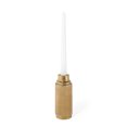 thumbnail image 1 of Foster Candle Holder, Medium Gold, 1 of 4