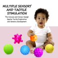 thumbnail image 4 of Juego de bolas de masaje Sensory Toy ROHSCE para niños pequeños de 6 a 12 meses, 4 of 9