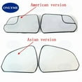 thumbnail image 2 of Car Wide Angle Convex Heated Mirror Glass For Ford Mustang 2015 2016 2017 2018 2019 2020 American Vesion / Asian Version American R, 2 of 6