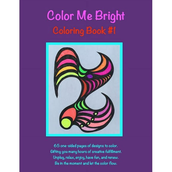 Color Me Bright Coloring Book #1 (Paperback)