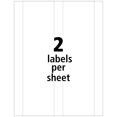 thumbnail image 2 of Avery Matte White Rectangle Labels, 11" x 3", 500 Labels, 2 of 4