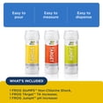 thumbnail image 3 of FROG StoMPS Non-Chlorine Shock Oxidizer & JumpH pH and TArget Total Alkalinity Increaser for Hot Tubs and Swim Spas - 2 lb Bottles with TruDose Measuring Caps for Easy Maintenance & Balancing, 3 of 7