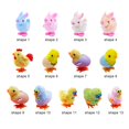 thumbnail image 5 of Juguetes de Pollo que Saltan a Cuerda YONGSHENG Plástico de Pascua roto + Juguetes interactivos multicolores de felpa, 5 of 5