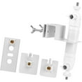 thumbnail image 5 of Gutter Clip Outdoor Gutter Mounting Clip White Finish, Universal Exterior Gutter Fit, 5 of 5