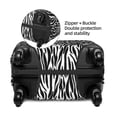 thumbnail image 3 of Goofa Zebra Pattern Luggage Covers For Suitcase,Suitcase Cover Protector Fit 18-32 Inch Luggage-X-Large, 3 of 9