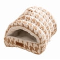 thumbnail image 1 of Pet Nest Thickened And Warm In Winter, Curved House Nest For Dogs And Cats, Dog Nest For Dogs, 1 of 6