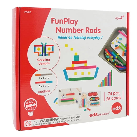 FunPlay Number Rods | Bundle of 2 Packs