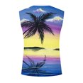 thumbnail image 5 of Moda de verano para hombres Impresión 3D Hombro expandido Casual Deportes Casual Camiseta sin mangas Chaleco Pompotops oipoqjl30625, 5 of 5