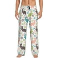 thumbnail image 1 of Fotbe Easter Rabbit Pantalones de Pijama para Hombre, Pantalones de Dormir, Pantalones de Casa con Cintura Ajustable y Bolsillos-X-Large, 1 of 6