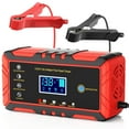 thumbnail image 1 of Cargador Automático de Batería, Mantenedor de Batería de 12V 24V/8Amp, Cargador Inteligente para Auto con Compensación de Temperatura, Parada Automática para Auto, Camión, Motocicleta, Podadora, Barc, 1 of 8