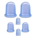 thumbnail image 1 of Set de terapia de ventosas SHKIBY Silicone (kit de 6 piezas) con copas faciales, 1 of 9