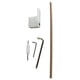 thumbnail image 5 of Juego de reparación de clavijas para puente de guitarra, accesorio compacto y portátil para instrumentos musicales. Blanco, 5 of 9
