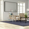 thumbnail image 5 of Evelyn&Zoe Sivil 24" Wide Rectangular Side Table, Satin Nickel, 5 of 7