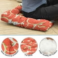 thumbnail image 5 of Sunshine Watermelon Pillow&nbsp;– 22x22 Inch Large Seat Cushion, Dutch Velvet, Bright Tropical Pattern for Yoga & Balcony Relaxation, 5 of 7
