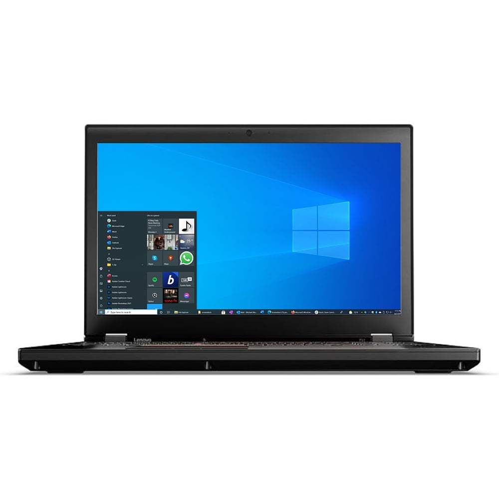 Restored Windows 11 Laptop Lenovo ThinkPad P51 15.6