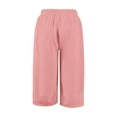 thumbnail image 6 of CPNG Girls Baggy Casual Sweatpants Solid Color Sweat Pants Elastic High Waist Comfortable Cool and Breathable Drawstring Joggers(Pink,10-11 Years), 6 of 6