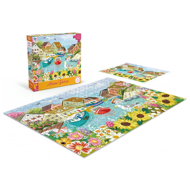 Ceaco Sea Town Harbor Thomas Jigsaw Puzzles, Paperboard, 300 Ceaco Sea Town Harbor Thomas Jigsaw Puzzles, Paperboard, 300