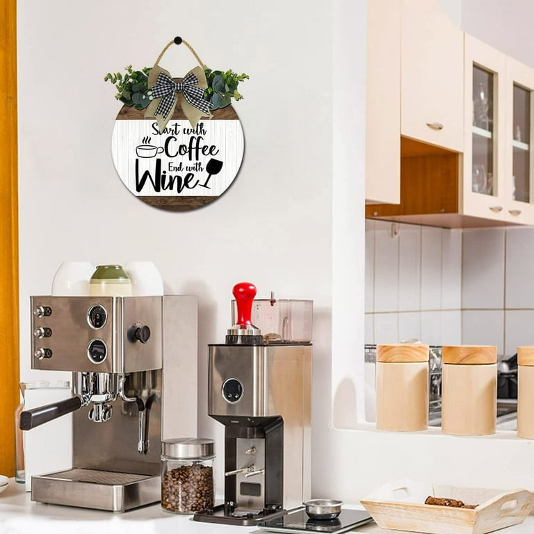 Coffee and wine Bar  Coffee bars in kitchen, Coffee bar home