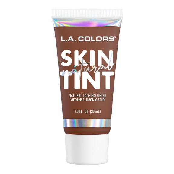 L.A. COLORS Natural Skin Tint Lightweight Hydrating Foundation, Espresso, 1 fl oz