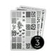 thumbnail image 1 of Placa para estampar Uber Chic 9,5 cm x 14,5 cm acero inoxidable, 1 of 1