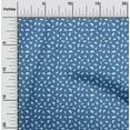 thumbnail image 2 of oneOone Rayon Medium Blue Fabric Kids Foot Sewing Craft Projects Fabric Prints By Yard 56 Inch Wide, 2 of 5