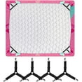 thumbnail image 2 of Bed Sheet Fasteners, Triangle Sheet Straps Mattress Clips, 3 Way Fitted Bed Corner Holder Sheet Suspenders Grippers For Bedding Sheets, Mattress Cover, 2 of 5
