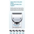 thumbnail image 6 of Waterproof Pet Grooming Clippers for Dogs and Cats, 3-Speed Cordless Dog Hair Clipper with Ceramic Blade, USB Type-C Rechargeable, Low Noise Professional Pet Trimmer, 6 of 9