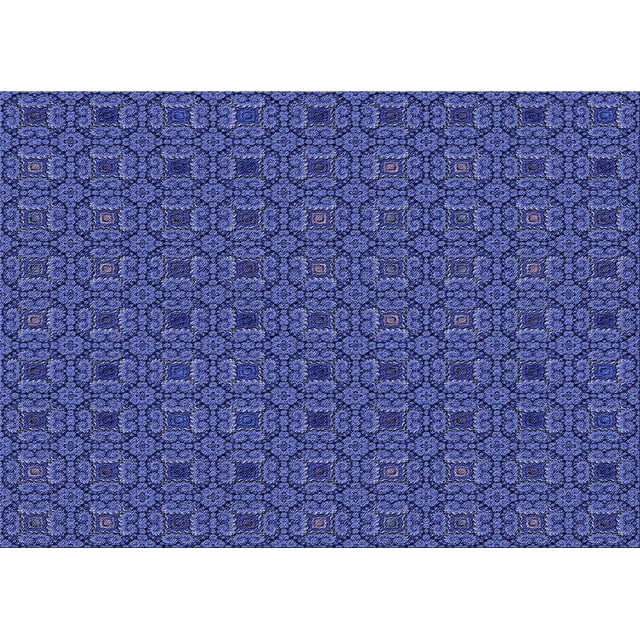 Ahgly Company Machine Washable Indoor Rectangle Transitional Light Slate Blue Area Rugs, 2' x 5'