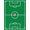 Green, Pattern 16, variant on ODIKA 8'x10' Washable Area Rug Field Stadium Lines Center Circle Durable Interactive Football Soccer Refined for Dining Room, Large Office, Lounge, Non-Slip Chair-Friendly Mat