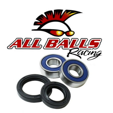 Ninja 250 Engine New All Balls Front Wheel Bearing Kit 25-1384 for Kawasaki EL 250 Eliminator 1987 1988 1989 1990 1991 1992 1993 1994 87-94, EX 500 Ninja 1987 1988 1989 1990 1991 1992 1993 87-93, EX 305 GPZ 1983 83 ()