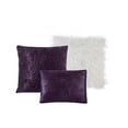 thumbnail image 6 of Posh Living Fahad 8pc Full/Queen Comforter Set Purple, 6 of 7