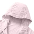 thumbnail image 2 of Daiosportswear Men's Summer Lightweight Sun Protective Quick Dry Coat Hiking Trekking Climbing Jackets Pink M, 2 of 8