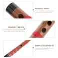 thumbnail image 3 of 1 Pc Introductory Wooden Flute Portable Flute Chinese Flute for Beginner (E Key), 3 of 4