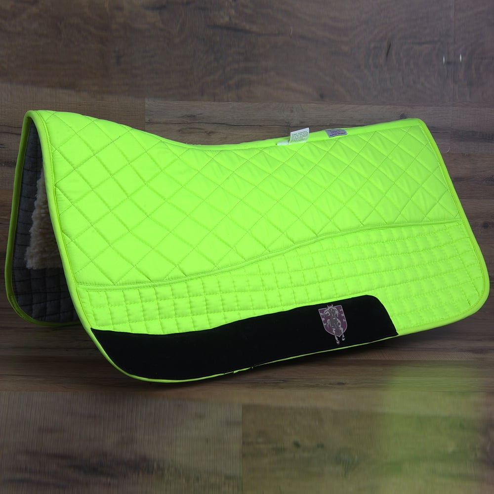 32X32 PRI PREMIUM WESTERN DOUBLE BACK HORSE SADDLE PAD FLEECE LINED