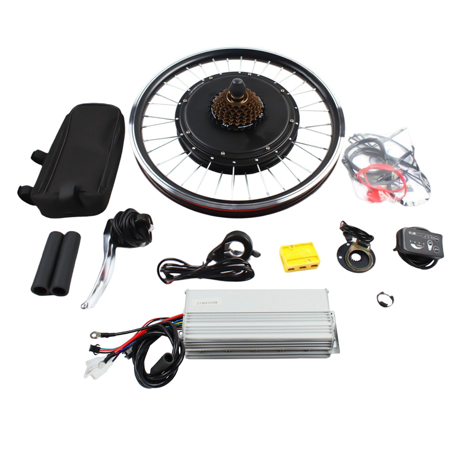 20" EBike Bicycle Conversion Kit 1000W Electric Front / Rear Wheel Hub Motor