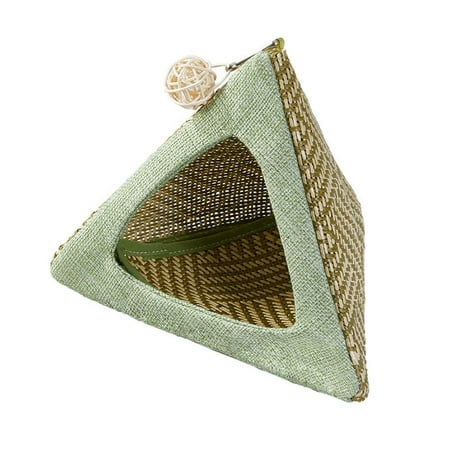 Breathable Triangular Bird Nest Shelter For Parrots Cage Cooling Fabric Bird House Tent Decoration Easy Cleaning