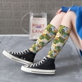 thumbnail image 3 of Lsque Construction Machinery1 Printed Crew Socks Men's Women's LightWeight Thin Casual Calf Socks ,Knee High Socks,Cotton Socks, 3 of 9