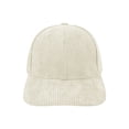 thumbnail image 2 of TOPTIE Unisex Cotton Corduroy 6 Panel Trucker Cap, 2 of 8