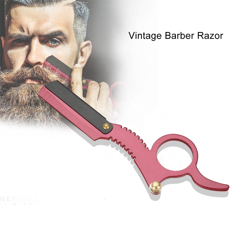 FAGINEY Vintage Classic Barber Straight Edge Razor with Easy Blades
