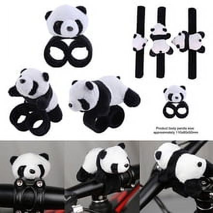 

3pcs Animal Slap Bracelet Panda Children Stuffed Animal Adorable Snap Wristlet Decor