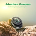 thumbnail image 4 of KAKOWELY 2 PCS Detachable Compass Waterproof Portable Compass Camping Compass Survival Tools for Watch,1.18"X0.98"X0.39", 4 of 4