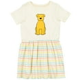 thumbnail image 3 of Inktastic Dog Girls Toddler Dress, 3 of 5