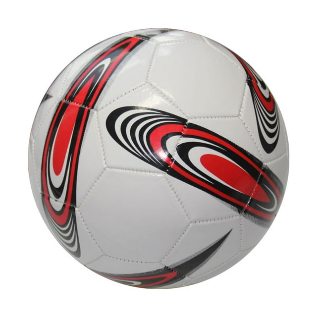 Eigraketly Balones de fútbol respetuosos del medio ambiente para la presión interna equilibrada de costura fina de la escuela secundaria del Deportes y aire libre 2 blanco