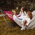 thumbnail image 6 of Tranquillo Universal 106" Double Hammock w/Adjustable Stand and Bag, Red, 6 of 12